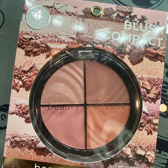 Beauty Concepts Blush Compact 4 Rosy Shades - Picture 5 of 5